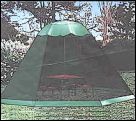 Umbrella Tent from WA Pet Show Supplies - easily fits over show umbrella