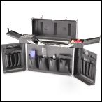 Aluminium Compartment Tool Case from Woofer Wares - Size: 42 cm L x 25 cm W x 34 cm H